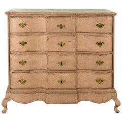 Late 18th Century Scandinavian Chest of Drawers Antique Late 18th Century Scandinavian Chest of Drawers