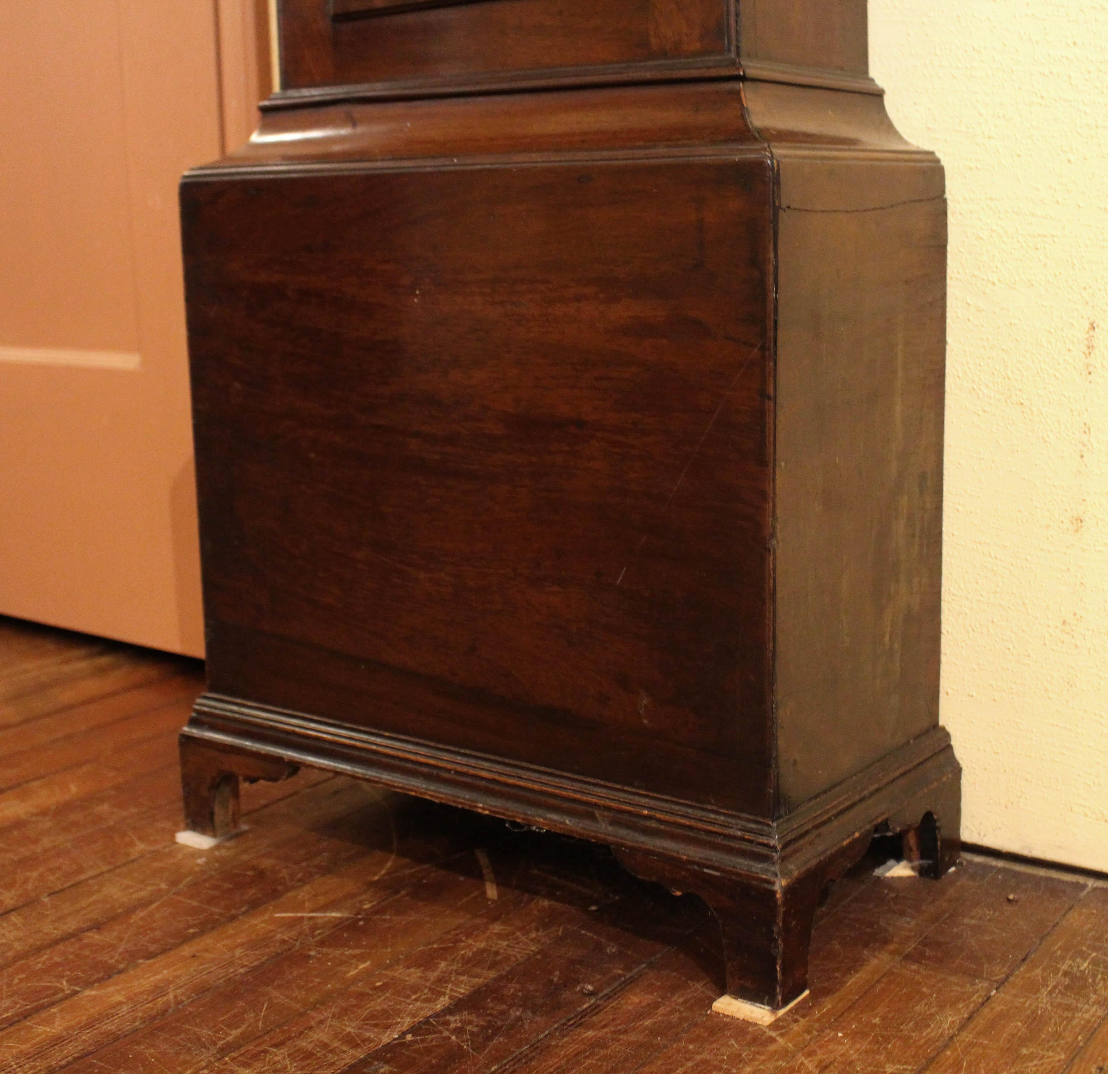 Late 18th Century Scottish Tall Case Clock by Thomas Napier 1