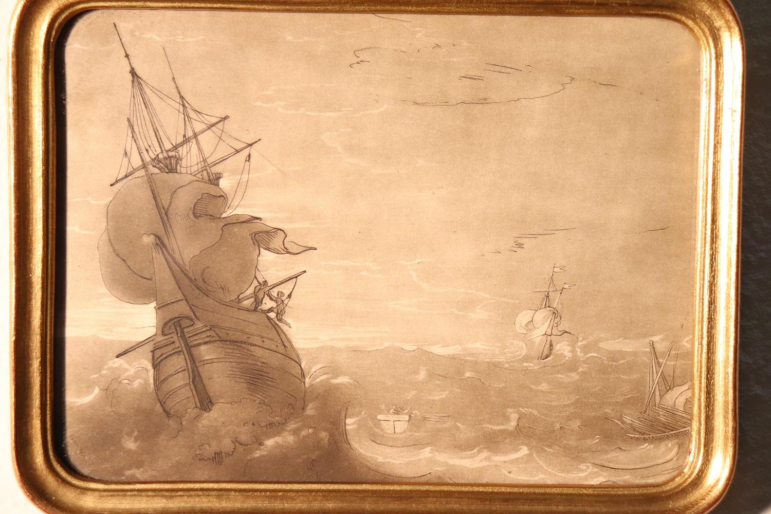 English Late 18th Century, Set of Four Small Antique Engravings by Richard Earlom  For Sale
