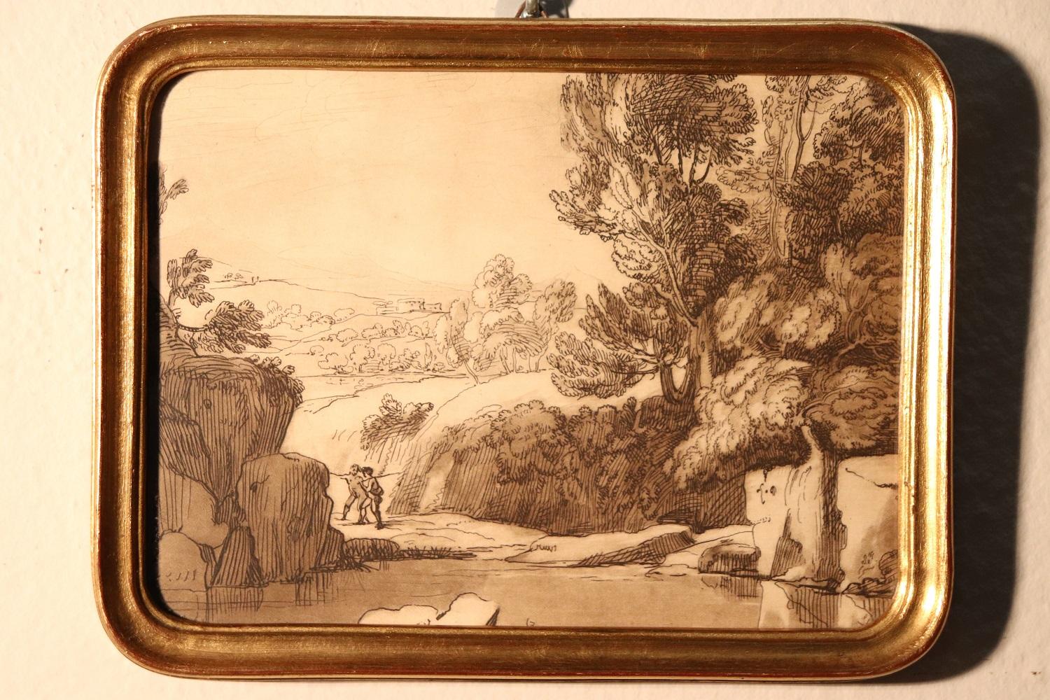 Late 18th Century, Set of Four Small Antique Engravings by Richard Earlom  For Sale 1