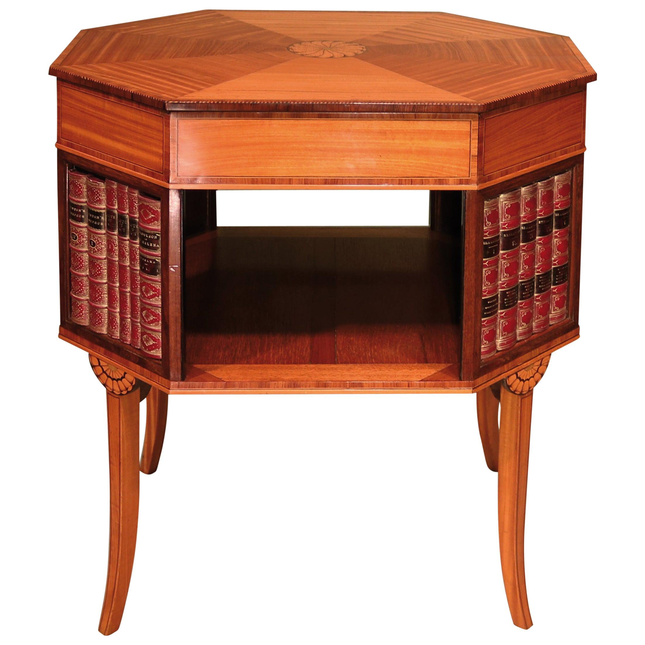 Late 18th Century Sheraton Period Satinwood Occasional Table