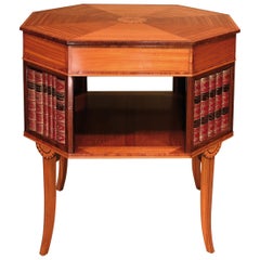 Late 18th Century Sheraton Period Satinwood Occasional Table