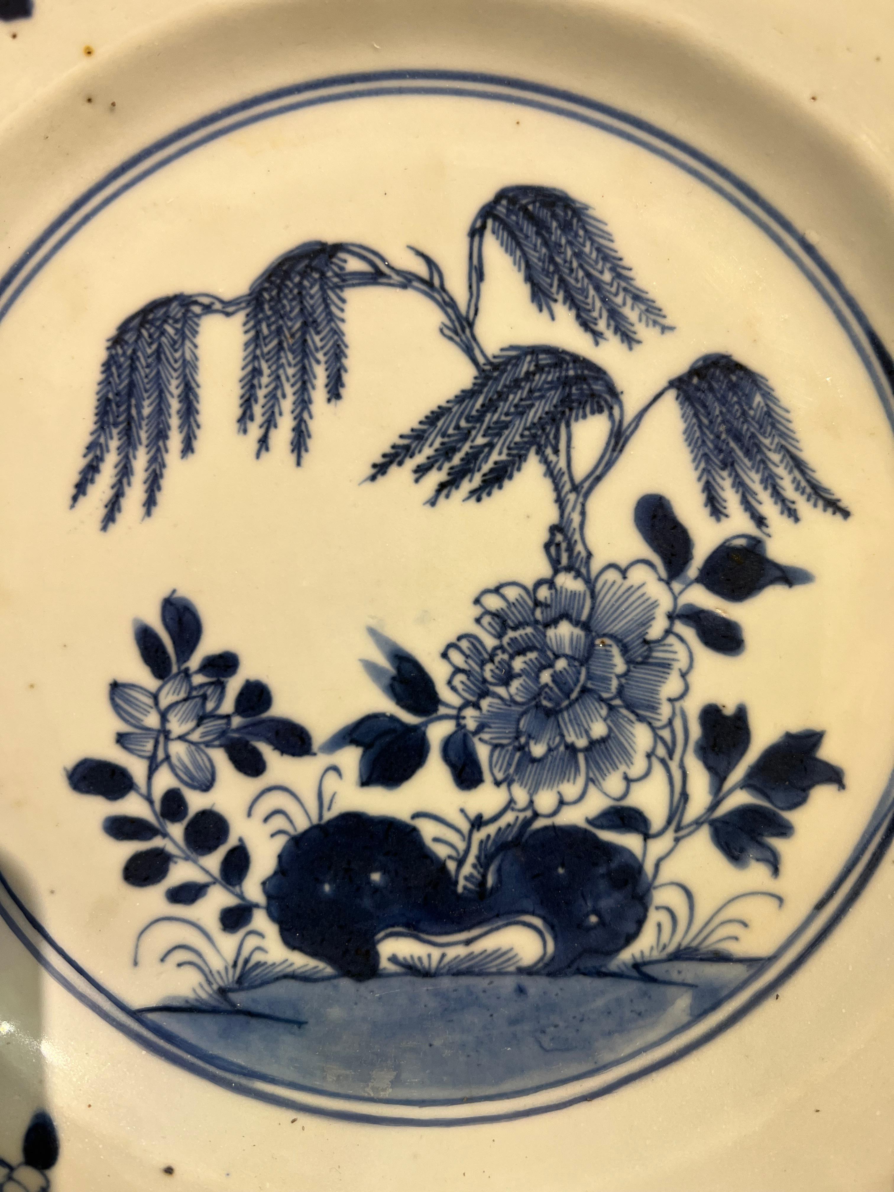 Late 18th Century, Six Chinese Porcelain Plates 1
