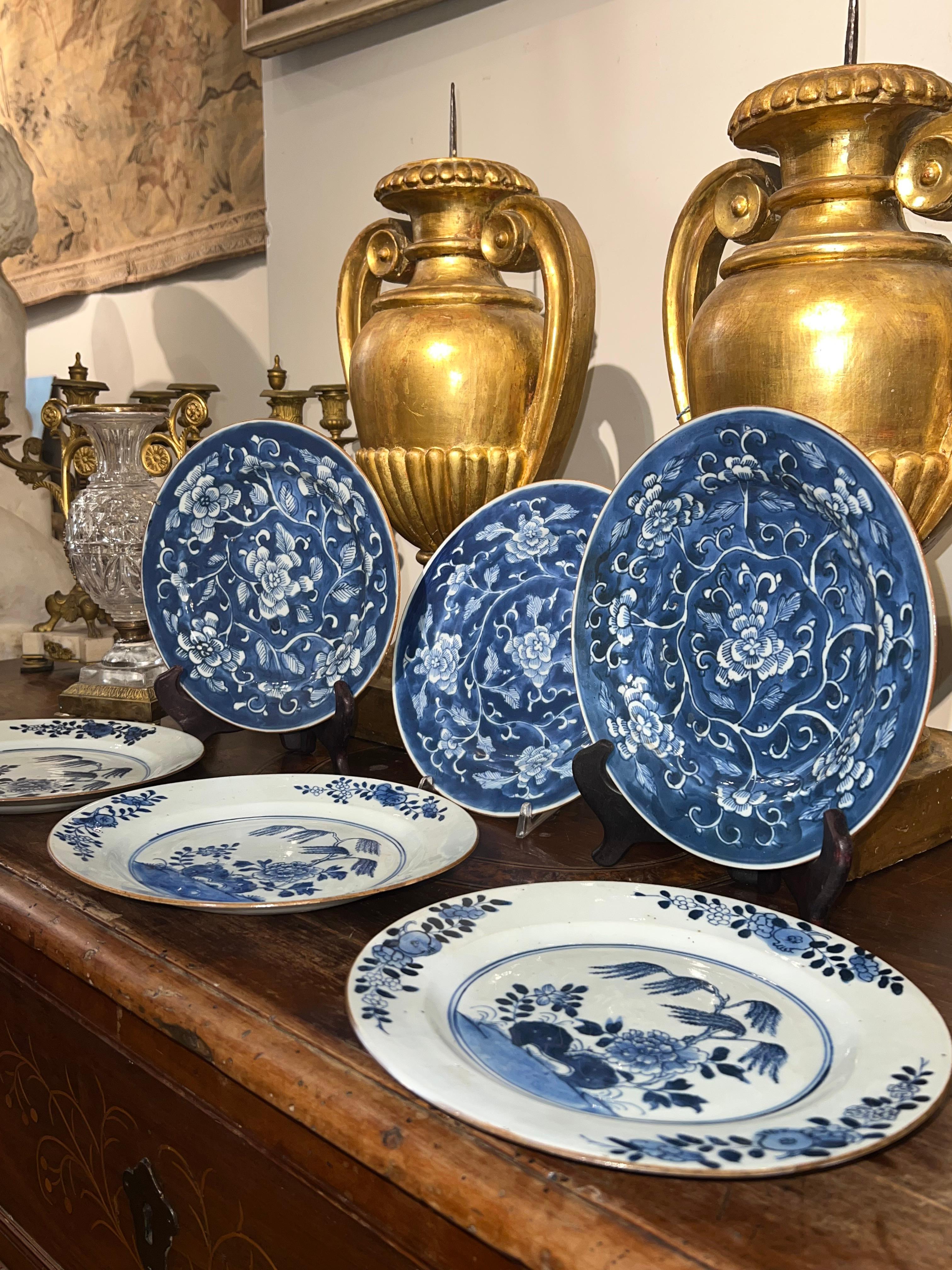 Late 18th Century, Six Chinese Porcelain Plates 5
