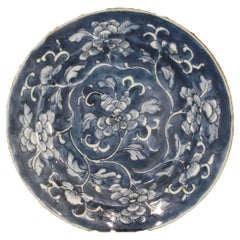 Antique Late 18th Century, Six Chinese Porcelain Plates