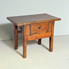 Late 18th Century Spanish Charles IV Table with Drawer