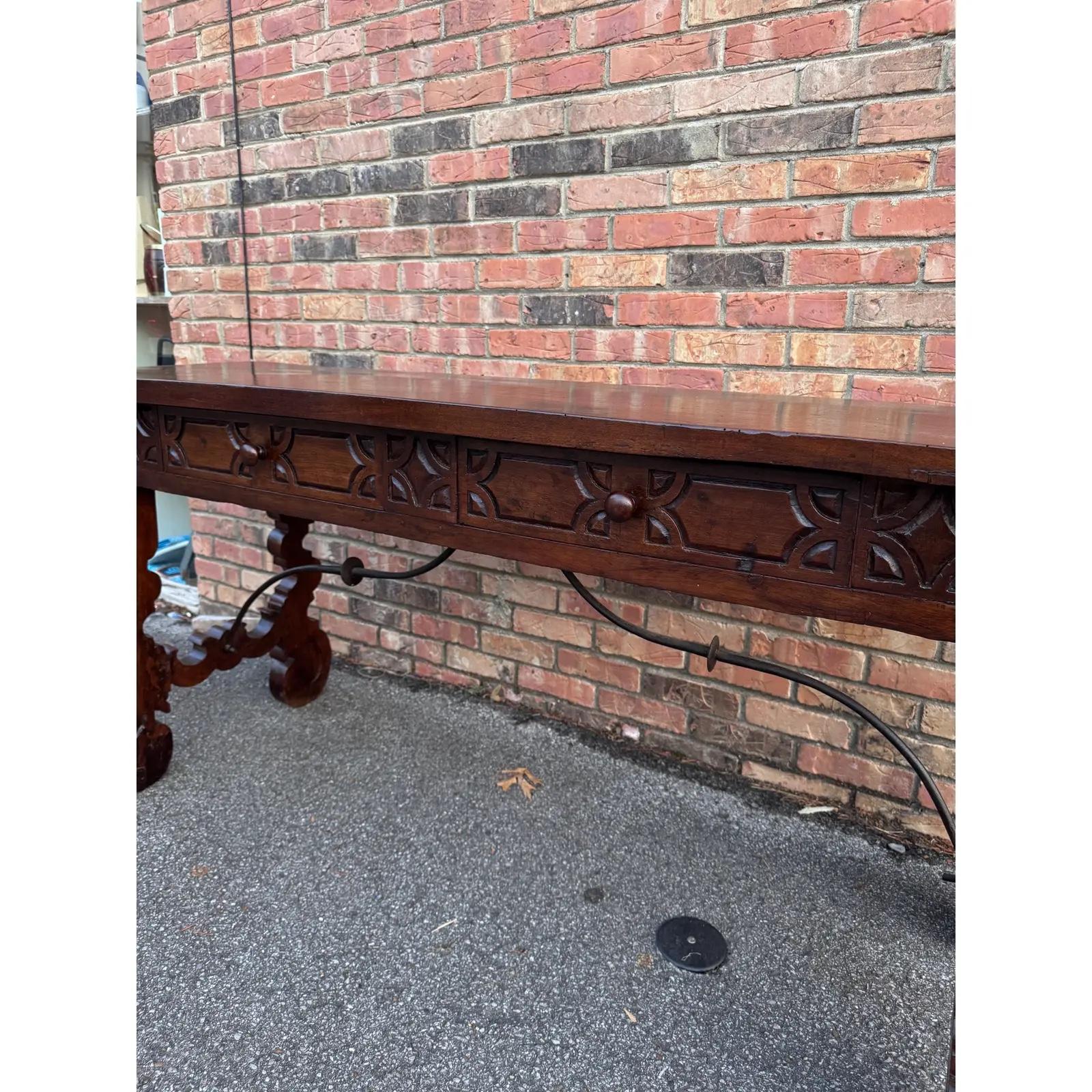 Iron Late 18th Century Spanish Console For Sale