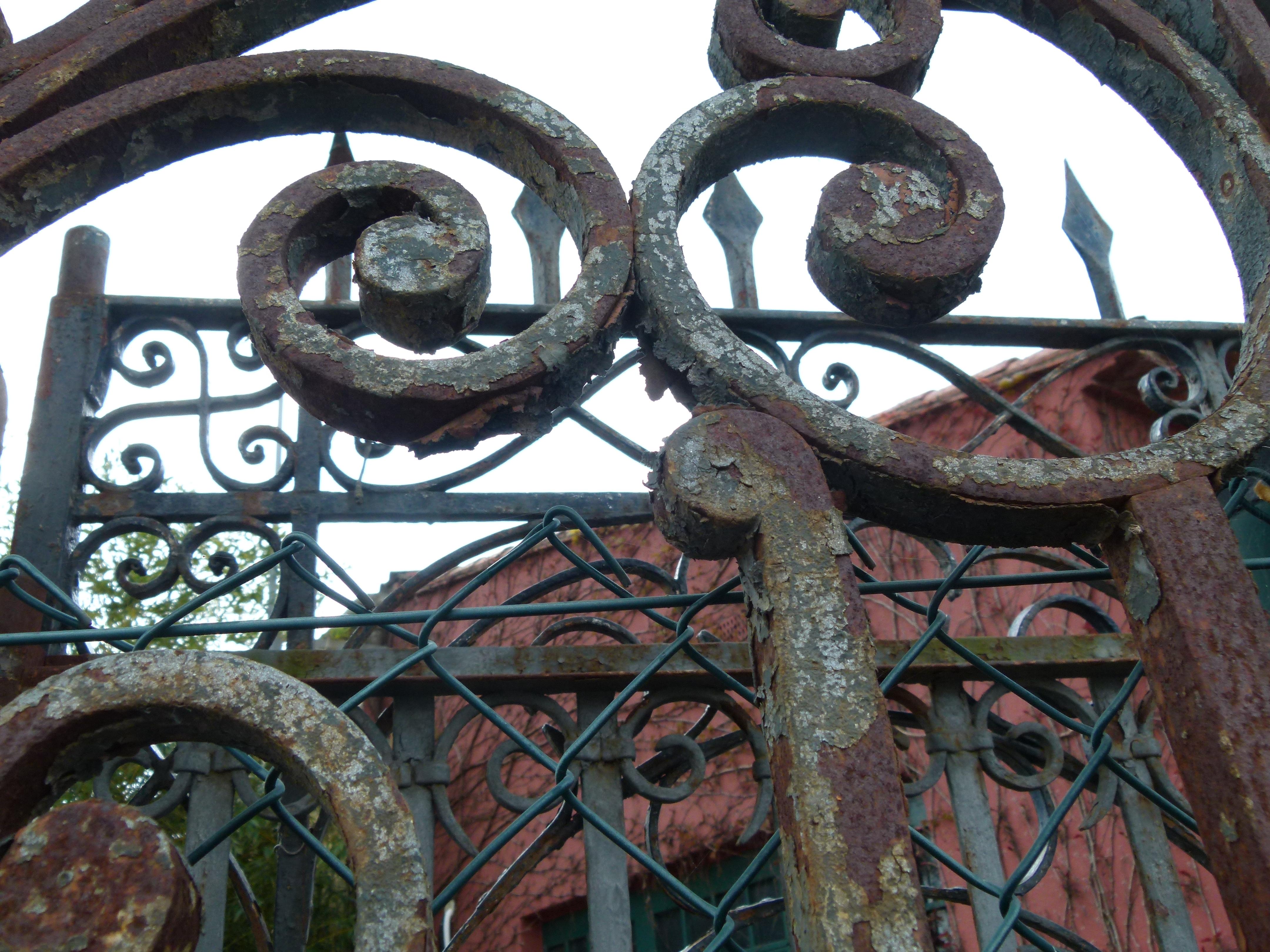 Old Spanish Iron Front Gate 2