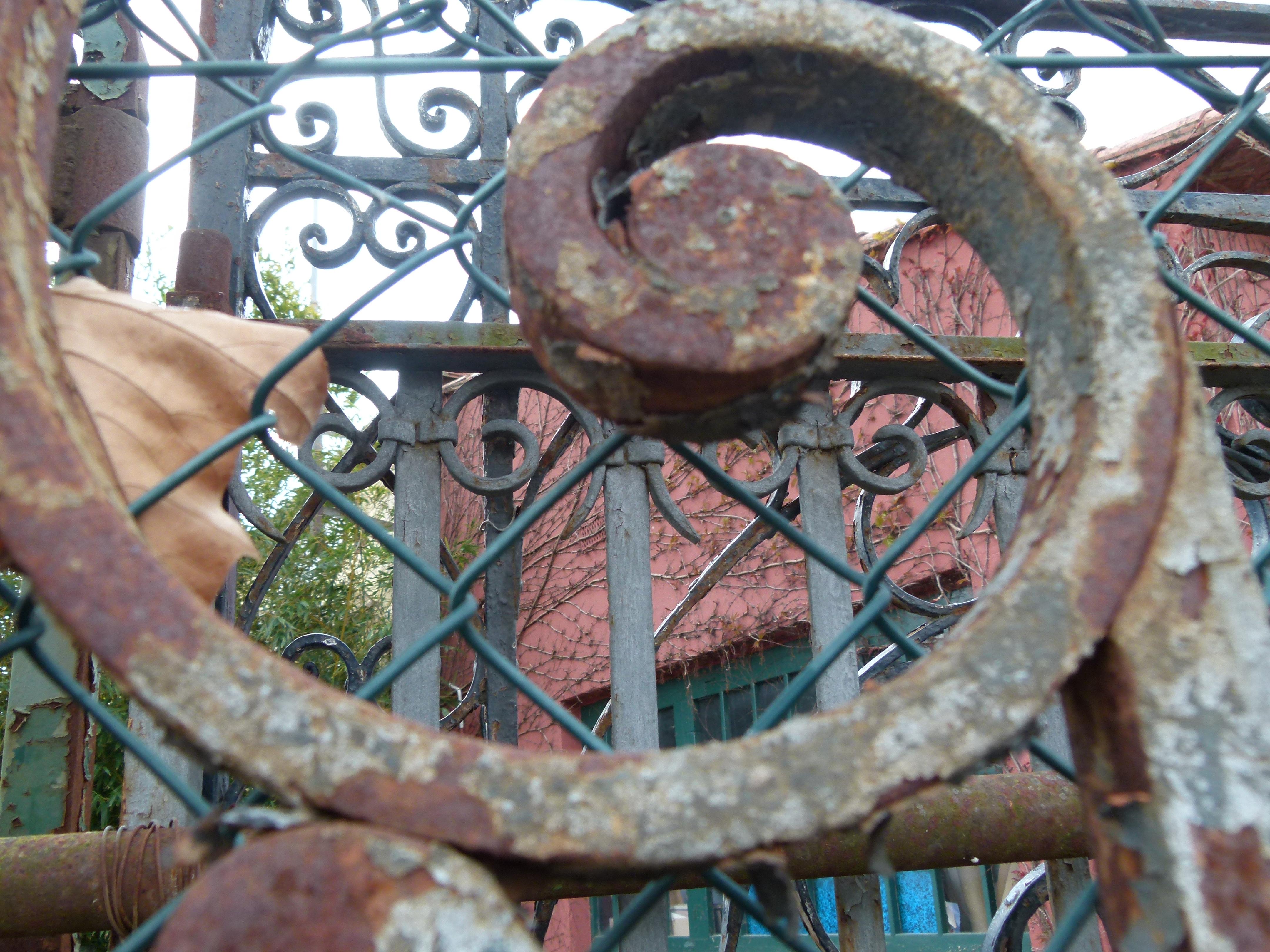  Old Spanish Iron Front Gate 3
