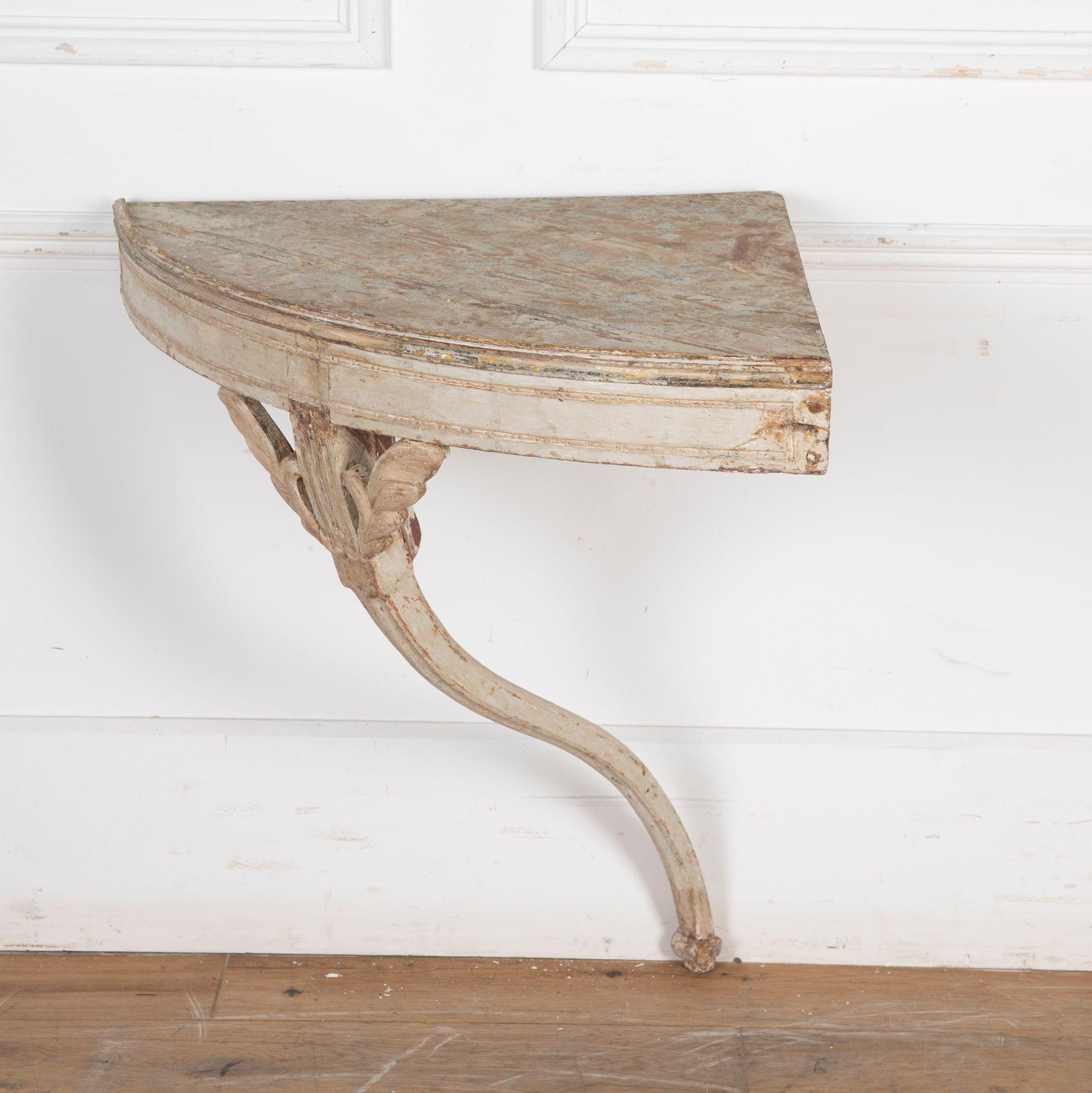 Suédois Table d'angle suédoise de la fin du XVIIIe siècle en vente