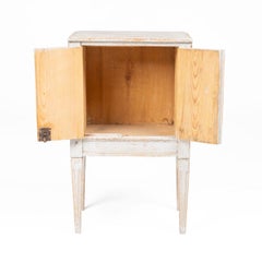 Late 18th Century Swedish Gustavian Bedside Cabinet