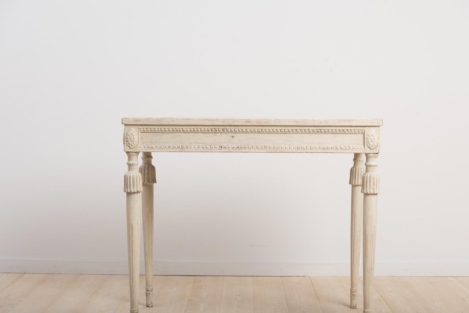 Late 18th Century Swedish Gustavian Console Table In Good Condition In Kramfors, SE
