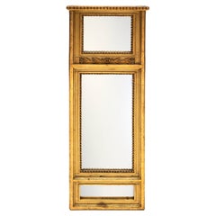 Late 18th Century Swedish Gustavian Gilded Wall Mirror