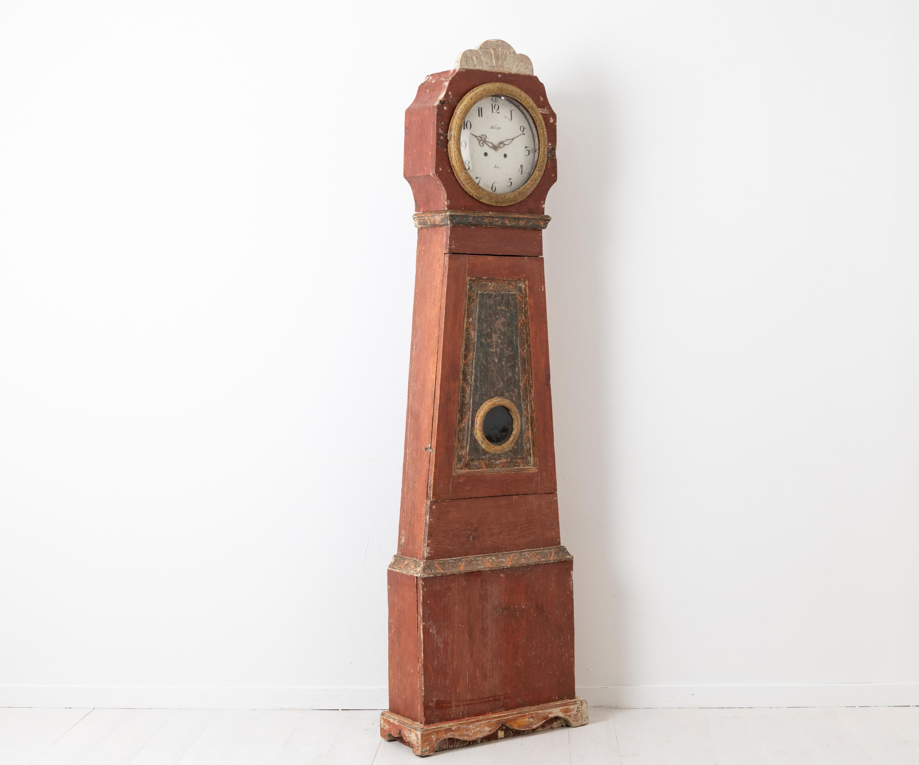 Late 18th Century Swedish Gustavian Mora Clock 1