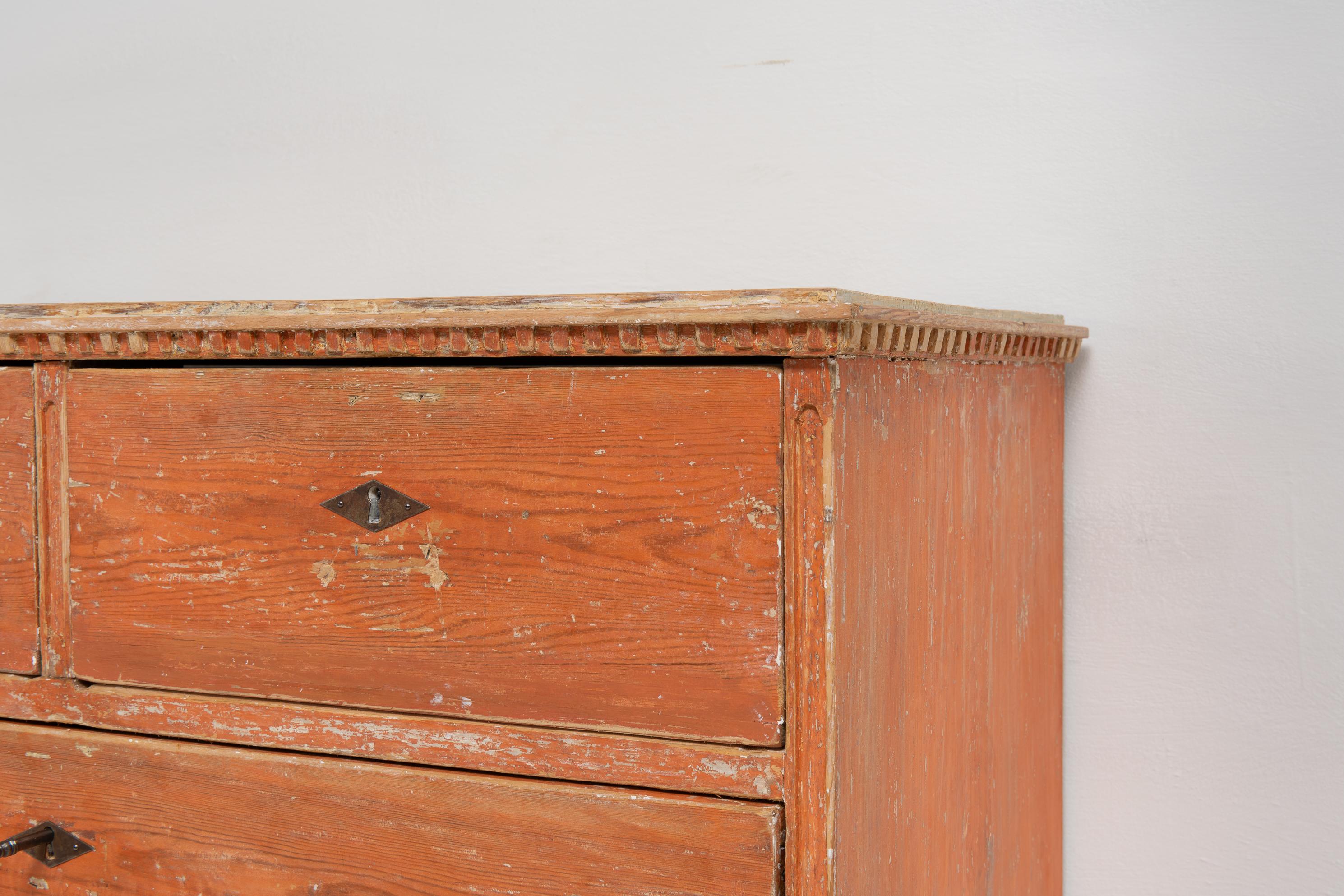 Late 18th Century Swedish Gustavian Neoclassical Chest of Drawers 5