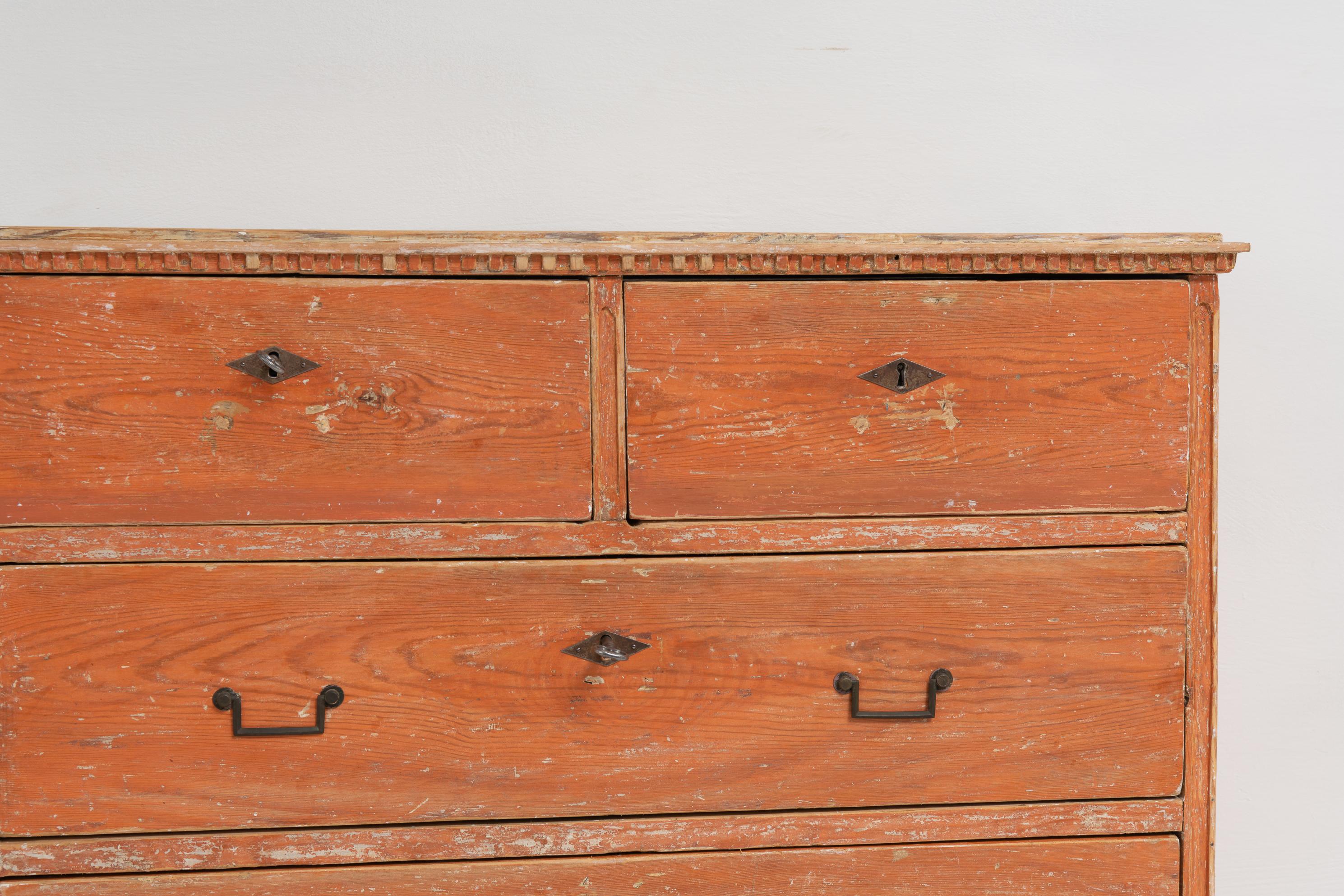 Late 18th Century Swedish Gustavian Neoclassical Chest of Drawers 7