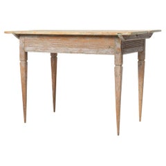 Late 18th Century Swedish Gustavian Pine Table