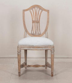 Late 18th Century Swedish Gustavian Side Chair by Melchior Lundberg