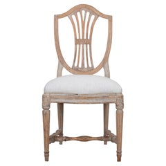 Late 18th Century Swedish Gustavian Side Chair by Melchior Lundberg