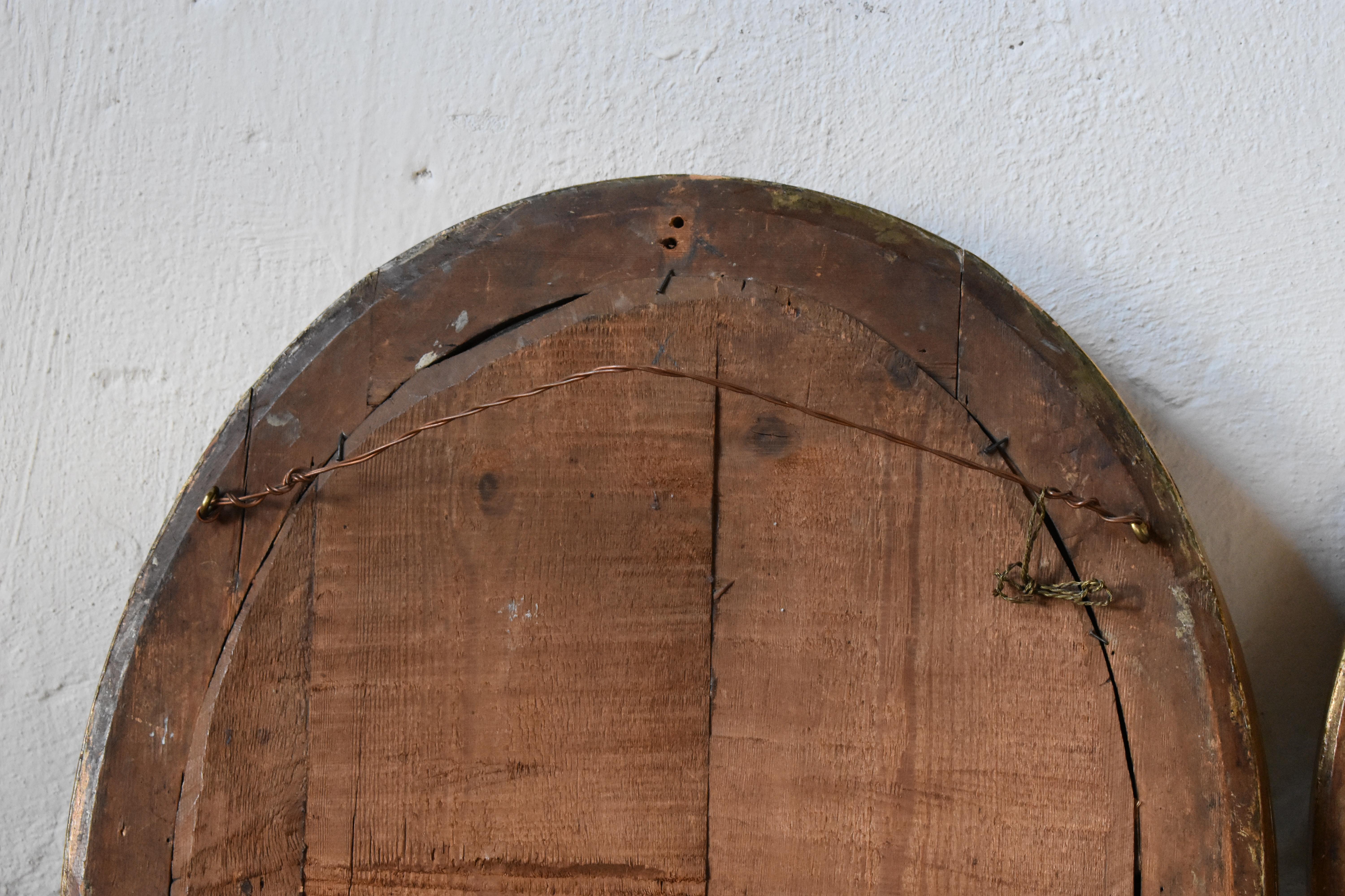 Mirror Late 18th Century Swedish Gustavian Wall Sconces, Stockholm, 1780s For Sale