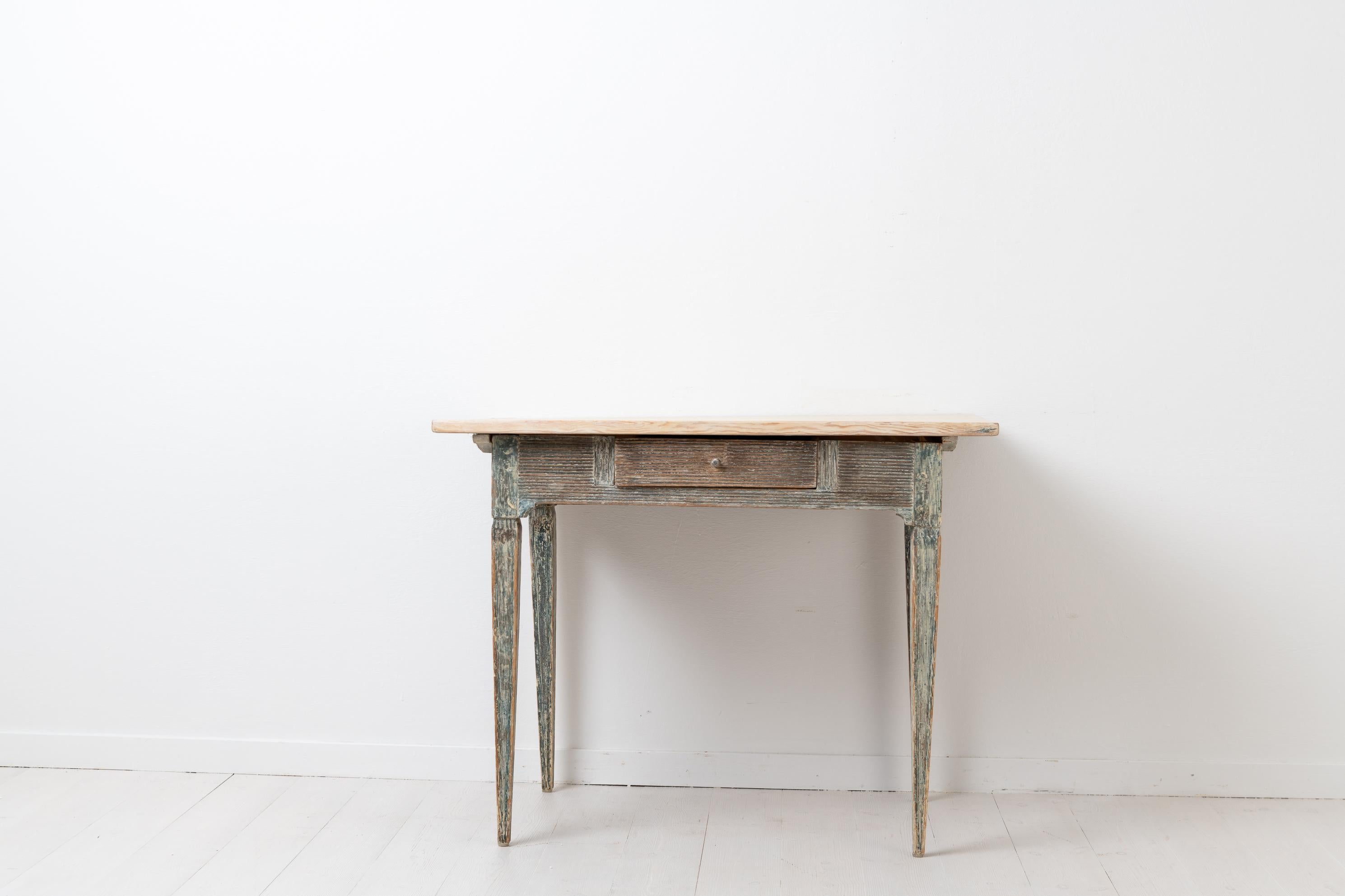 Hand-Crafted Late 18th Century Swedish Gustavian Wall Table