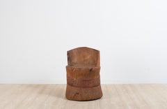 Late 18th Century Swedish Kubbstol in Pine
