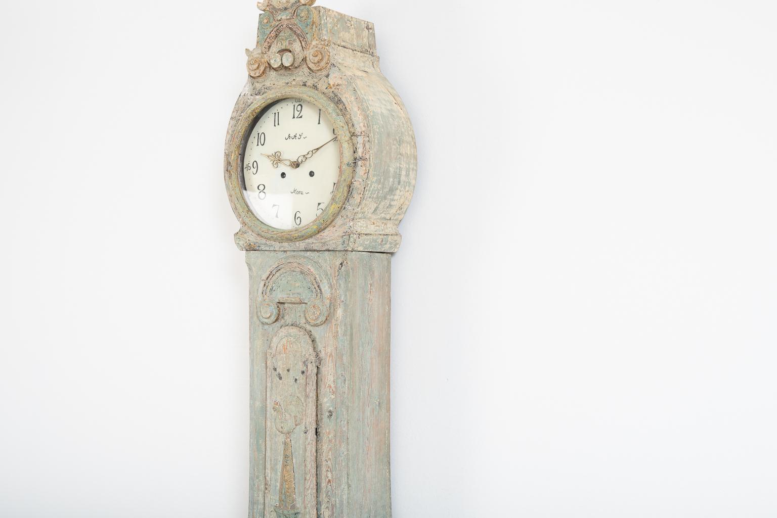 Late 18th Century Swedish Long Case Clock 5