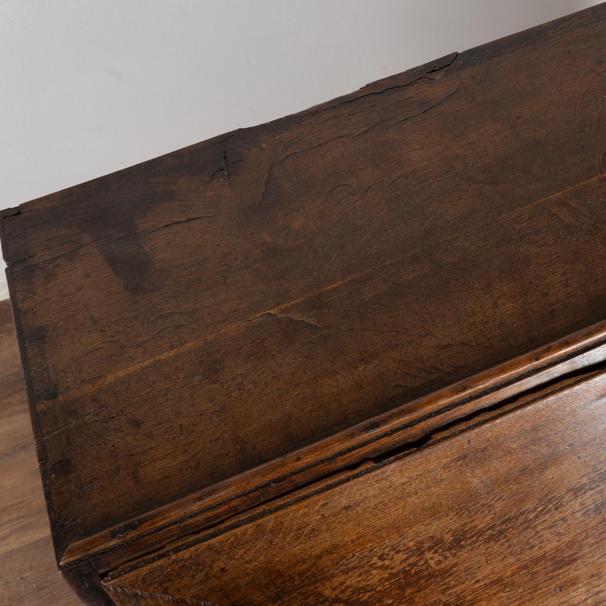 Ottone Segreteria in Oak svedese della fine del XVIII secolo in vendita