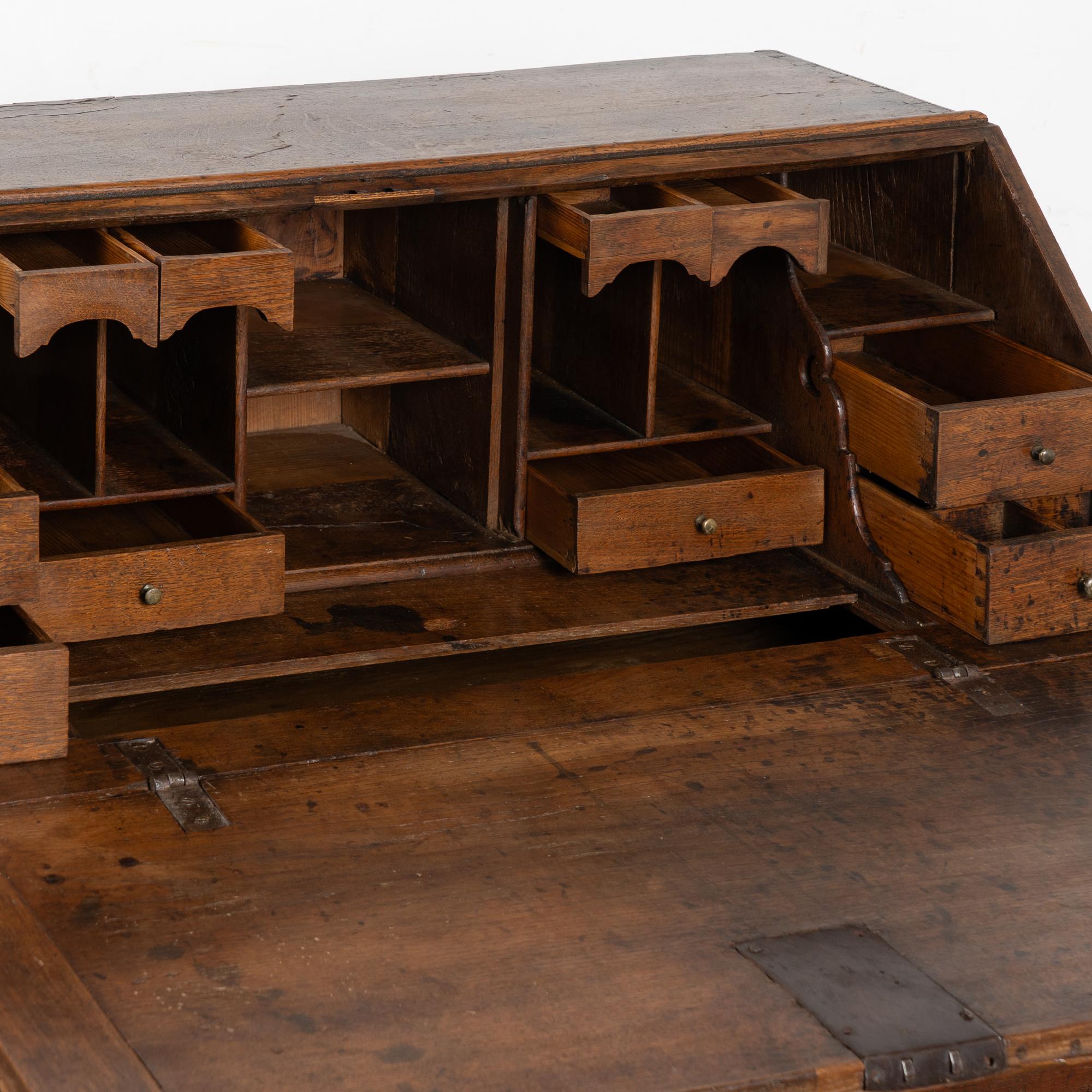 Segreteria in Oak svedese della fine del XVIII secolo in vendita 3