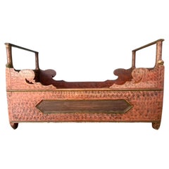 Late 18th Century Swedish Painted Pull Out Bed