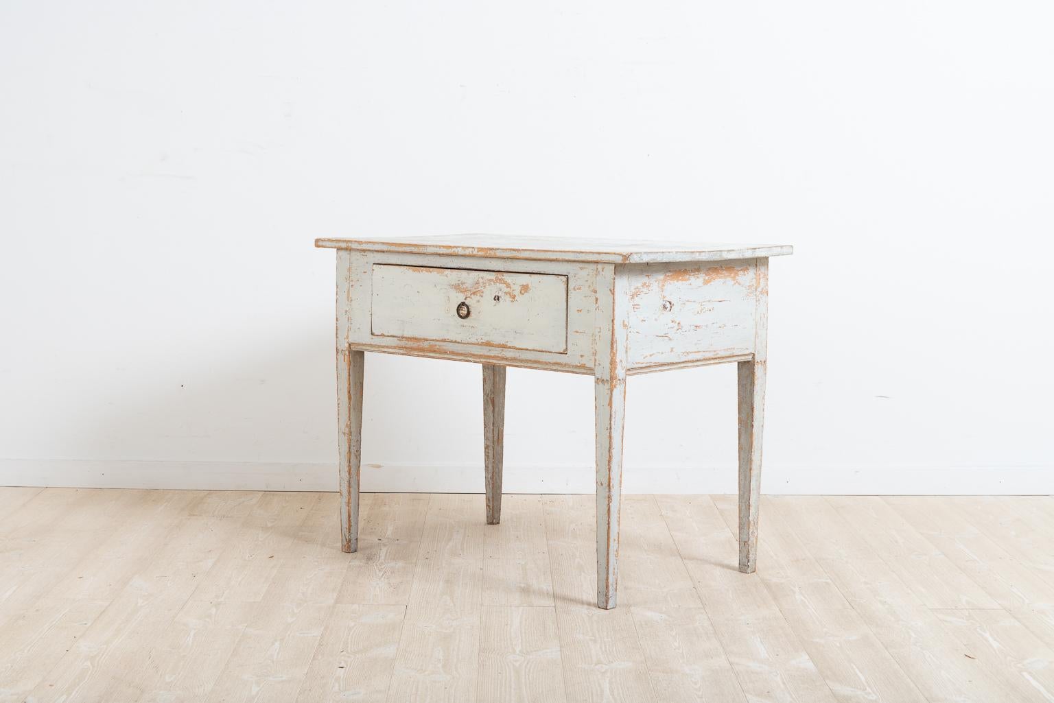 Pine Late 18th Century Swedish Provincial Gustavian Side Table