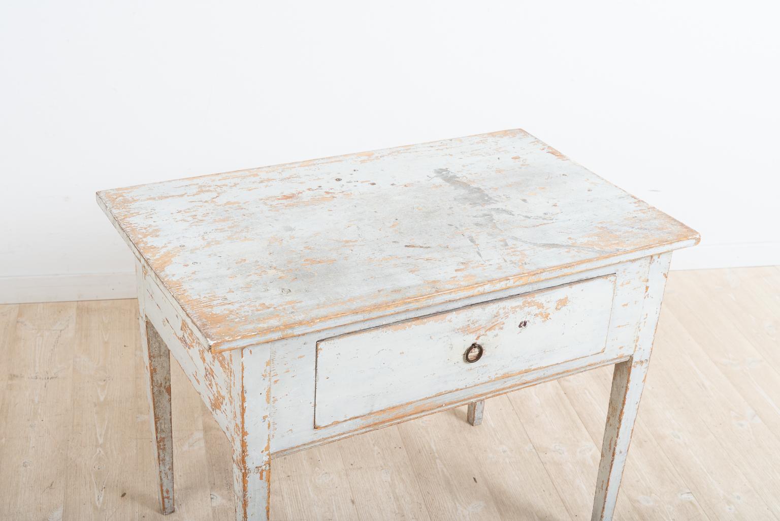 Late 18th Century Swedish Provincial Gustavian Side Table 3
