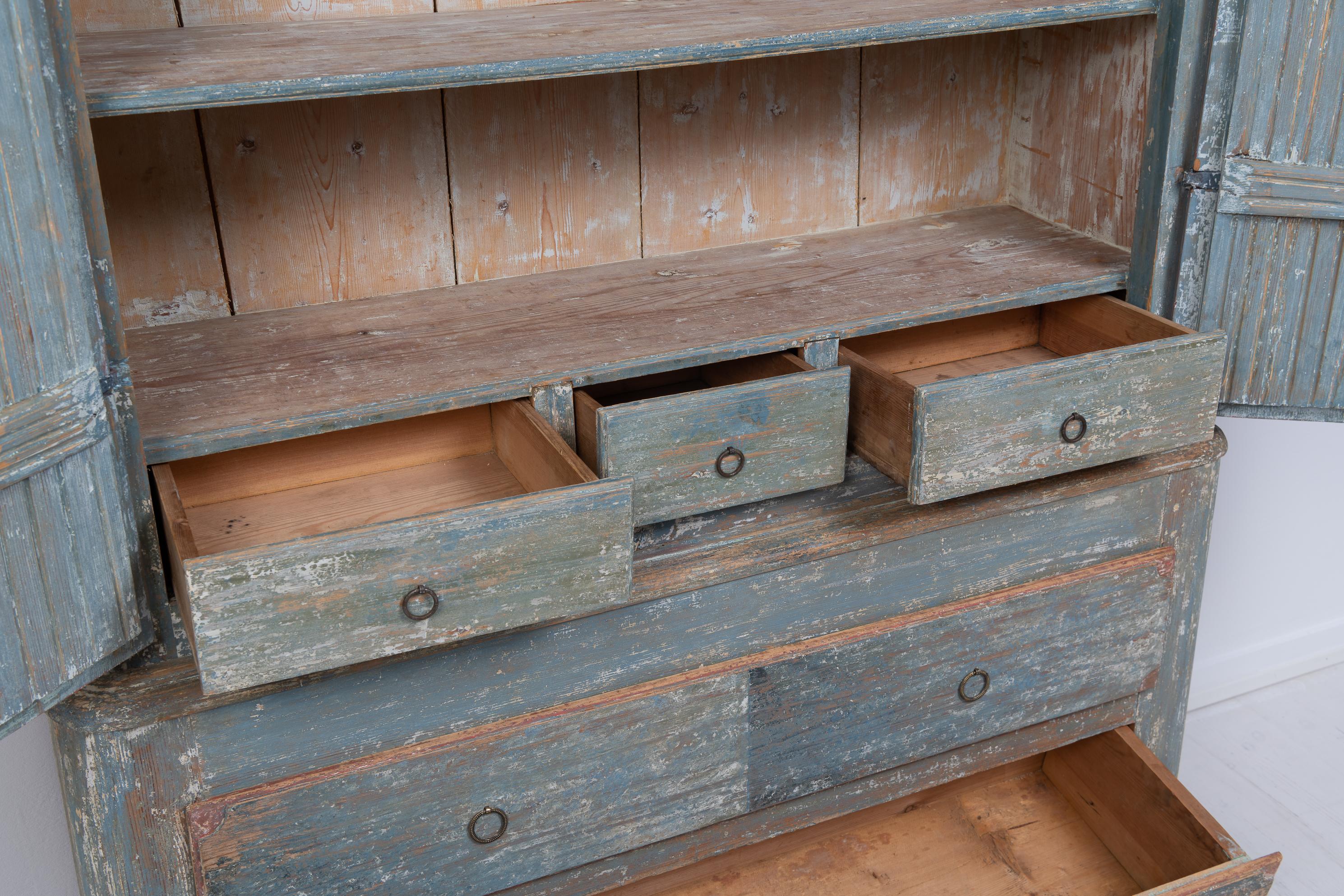 Late 18th Century Swedish Rococo Country Cabinet 5