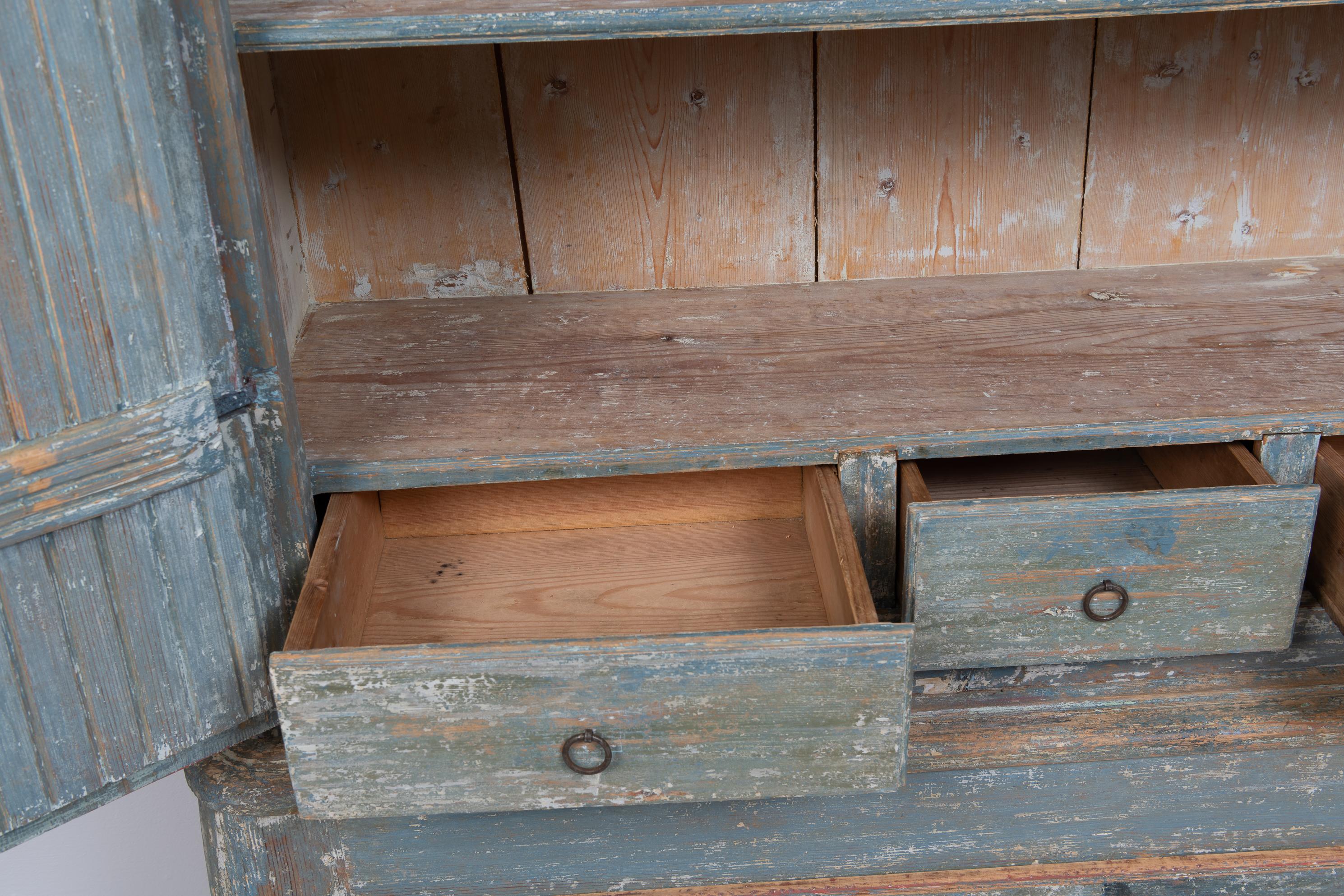 Late 18th Century Swedish Rococo Country Cabinet 6