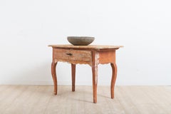 Late 18th Century Swedish Rococo Side Table