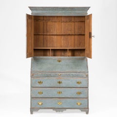 Late 18th-Century Swedish Secretary, c. 1780-90