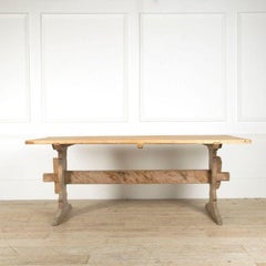 Late 18th Century Swedish Trestle Table