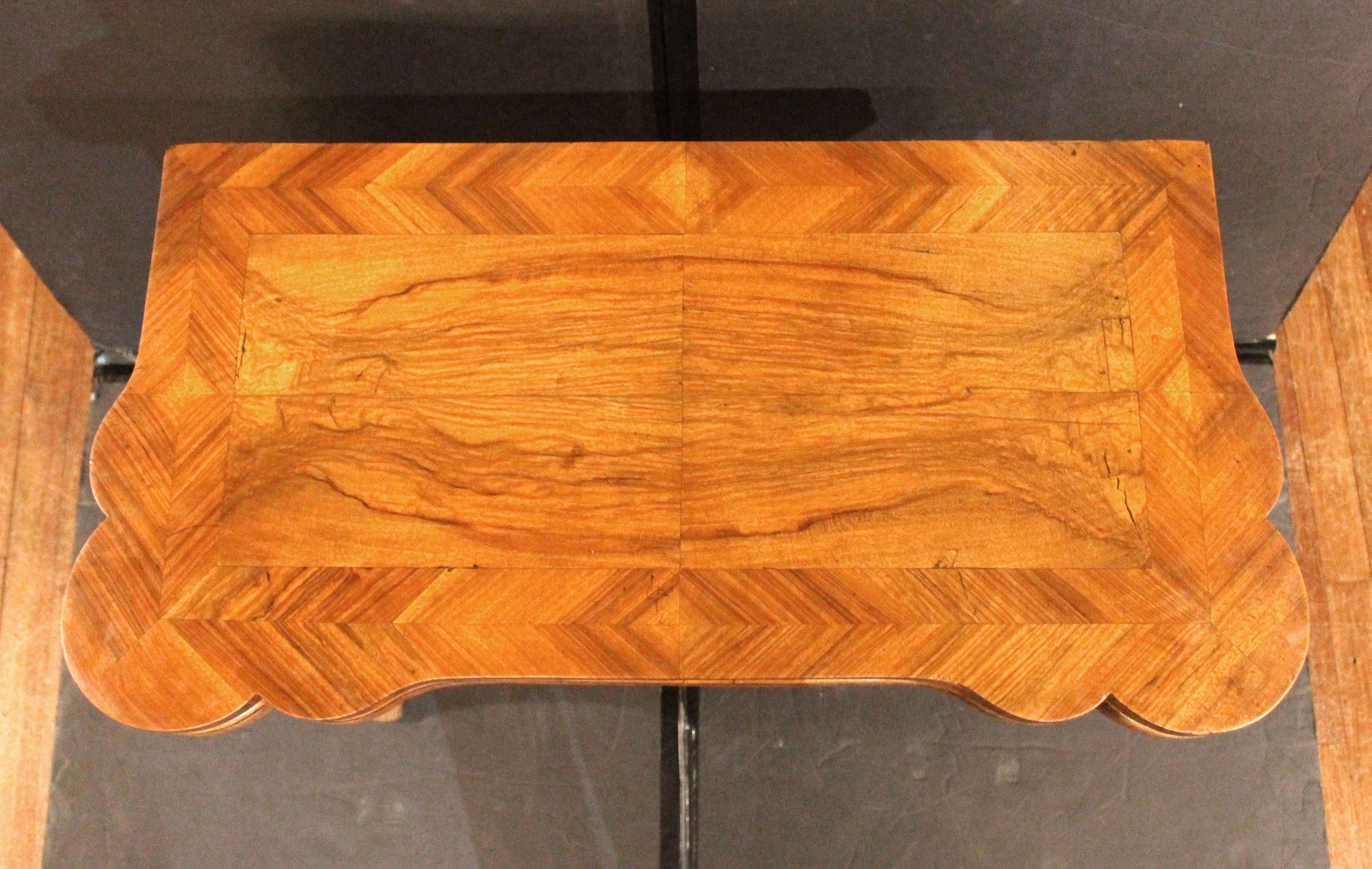 Late 18th Century Swiss or German Walnut Games Table For Sale 3