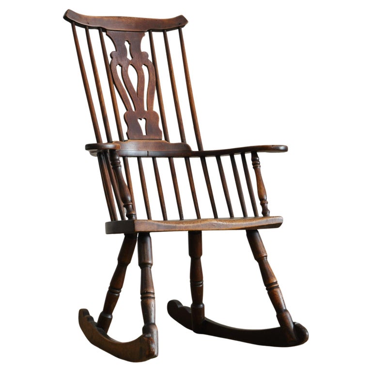 18th Century Windsor Rockers Frederick Duckloe Bros Vintage Childs