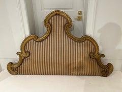 Late 18th Century Tuscan Gilded Headboard