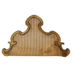 Antique Late 18th Century Tuscan Gilded Headboard 
