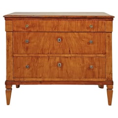 LATE 18th CENTURY TUSCAN NEOCLASSICAL CHEST OF DRAWERS IN CHERRY