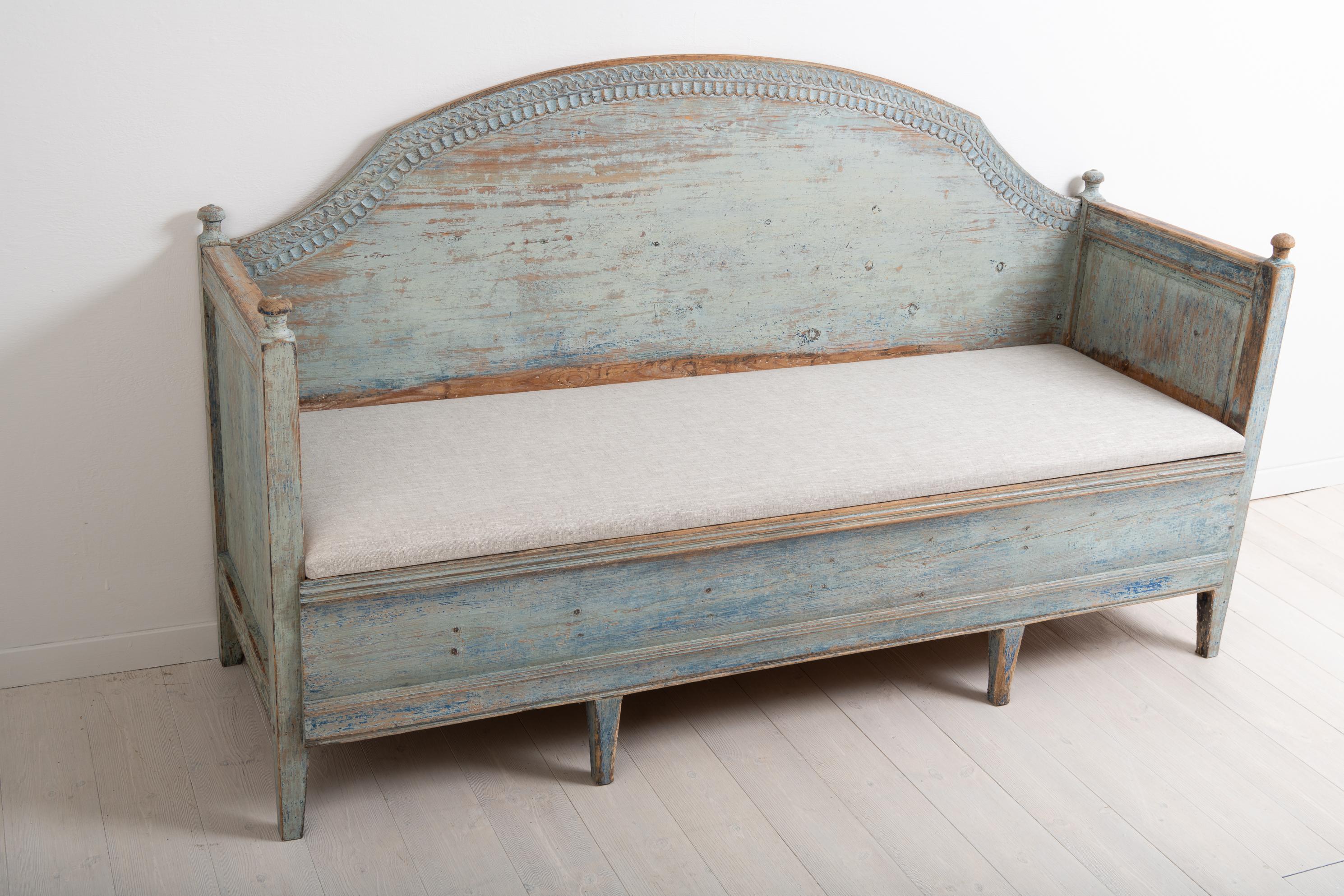 Late 18th Century Unusual Swedish Gustavian Sofa 8