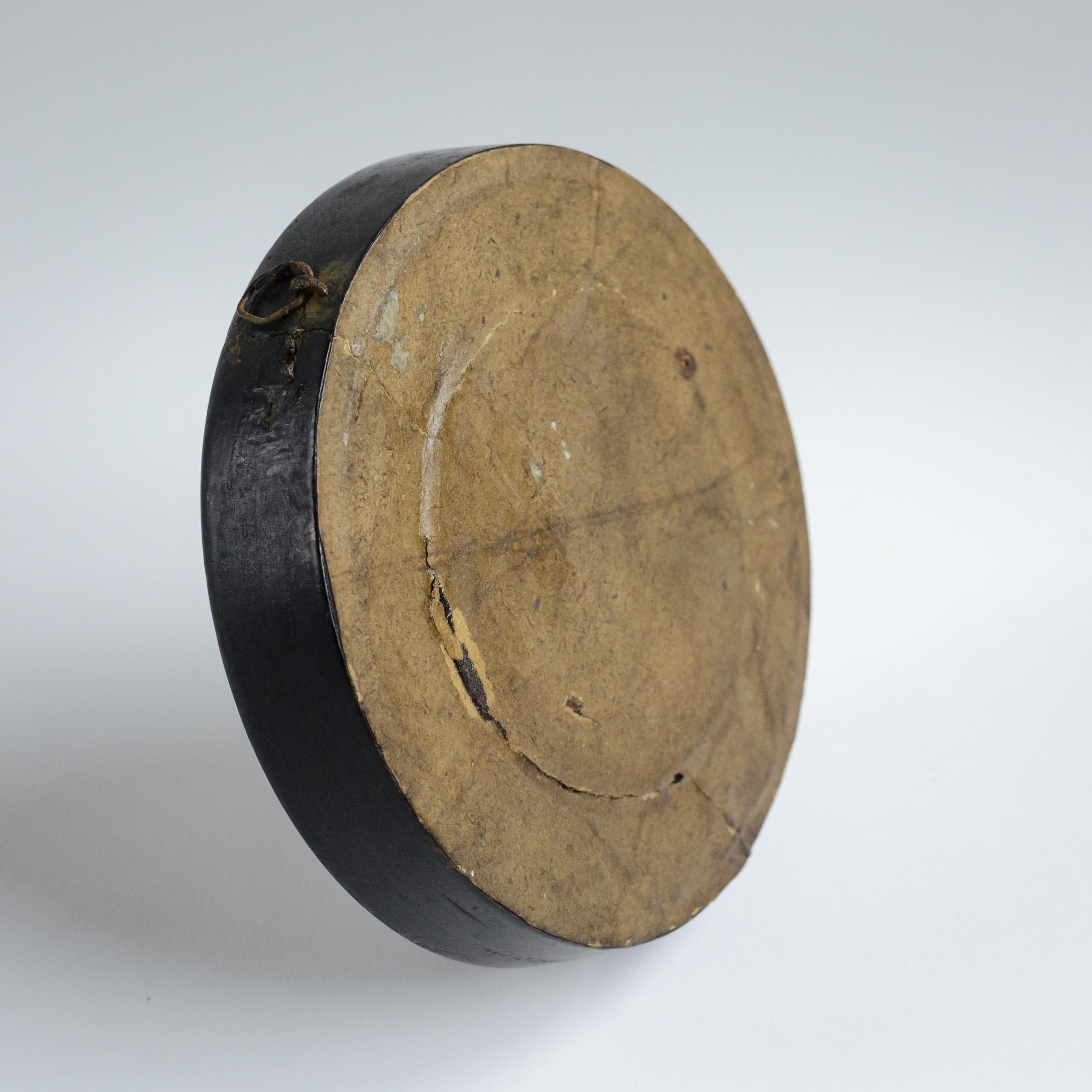 Volkstümliches Porträt von König Georg III. aus dem späten 18. (Farbe) im Angebot