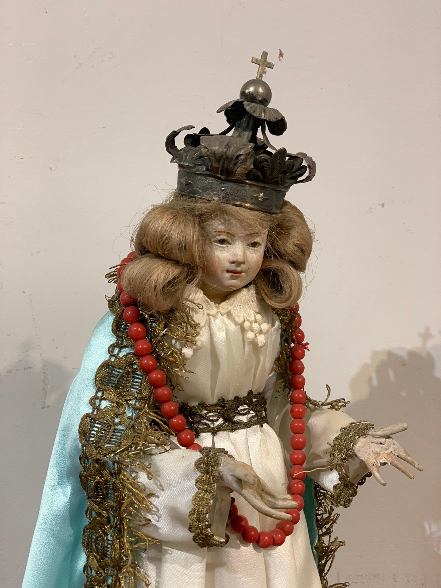 Fin du XVIIIe siècle, Vierge votive Bon état - En vente à Firenze, FI