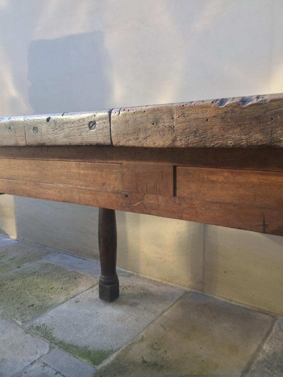 Late 18th Century Walnut Dining Table 3