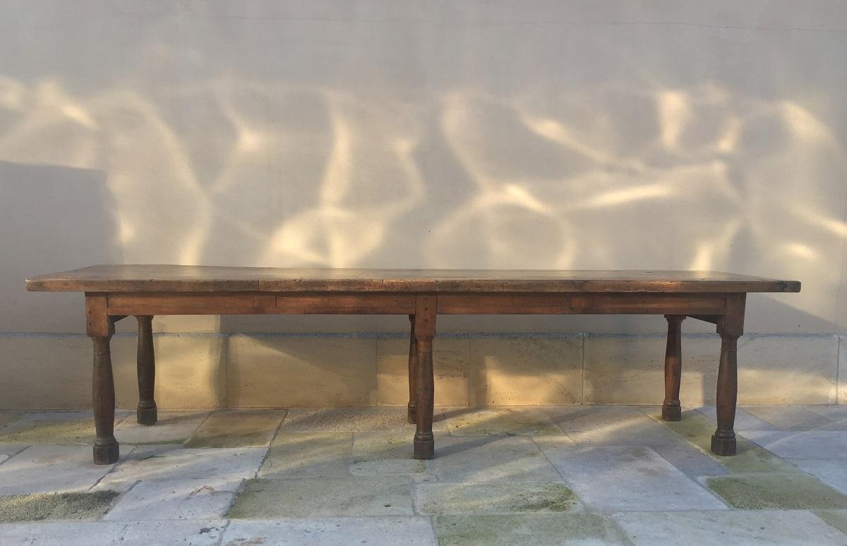 Late 18th Century Walnut Dining Table 6