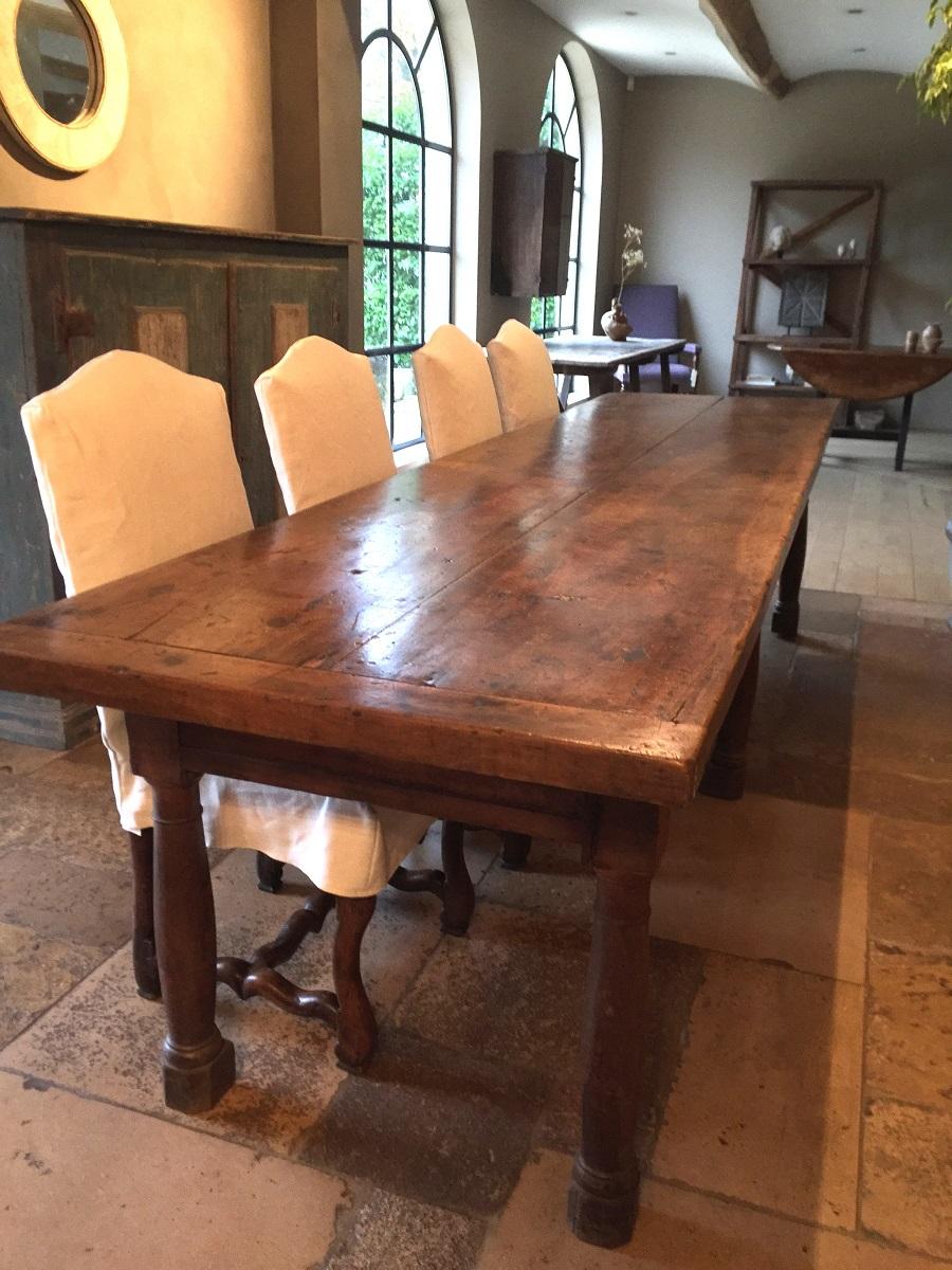 Directoire Late 18th Century Walnut Dining Table