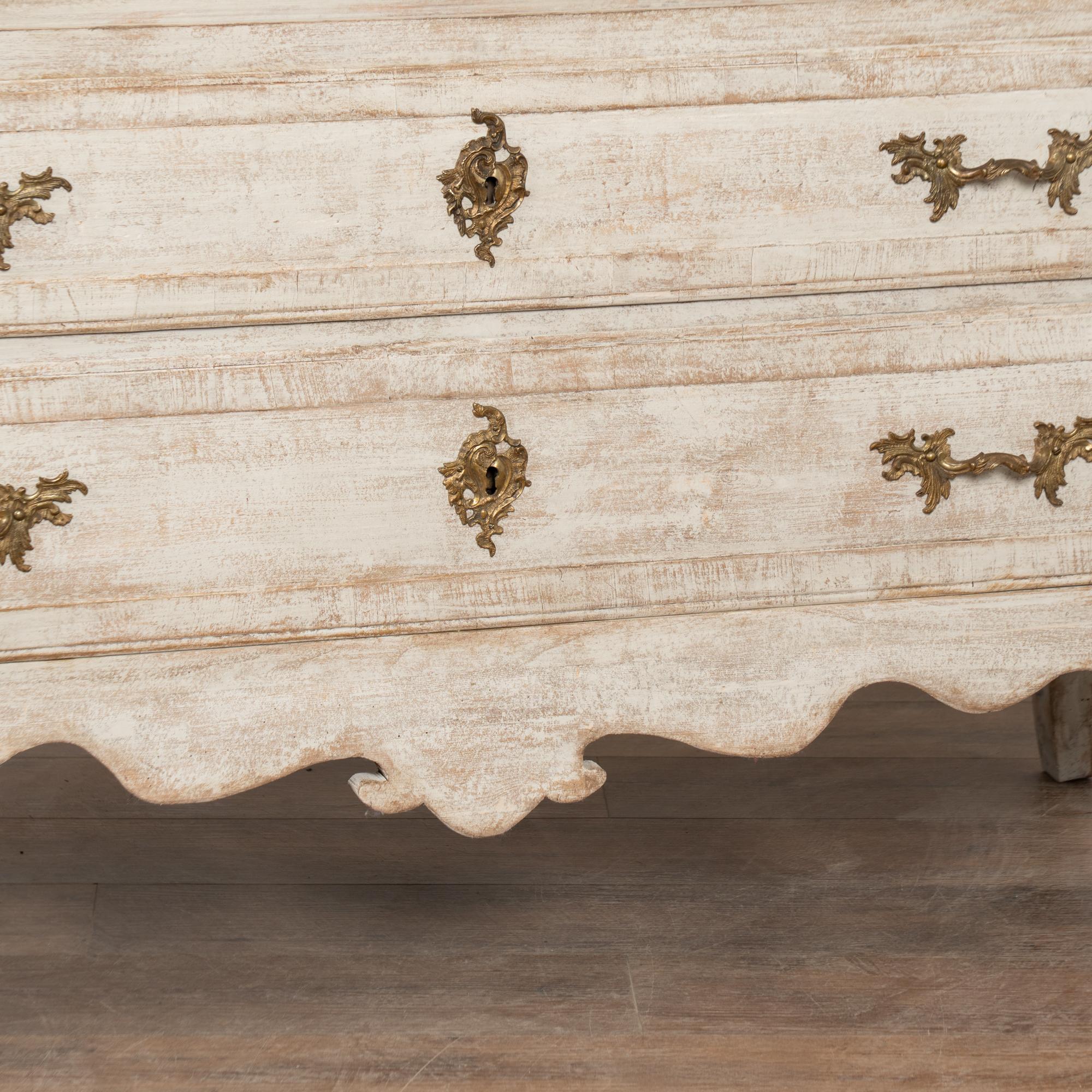 Vetrina in pino svedese bianco della fine del XVIII secolo in vendita 6