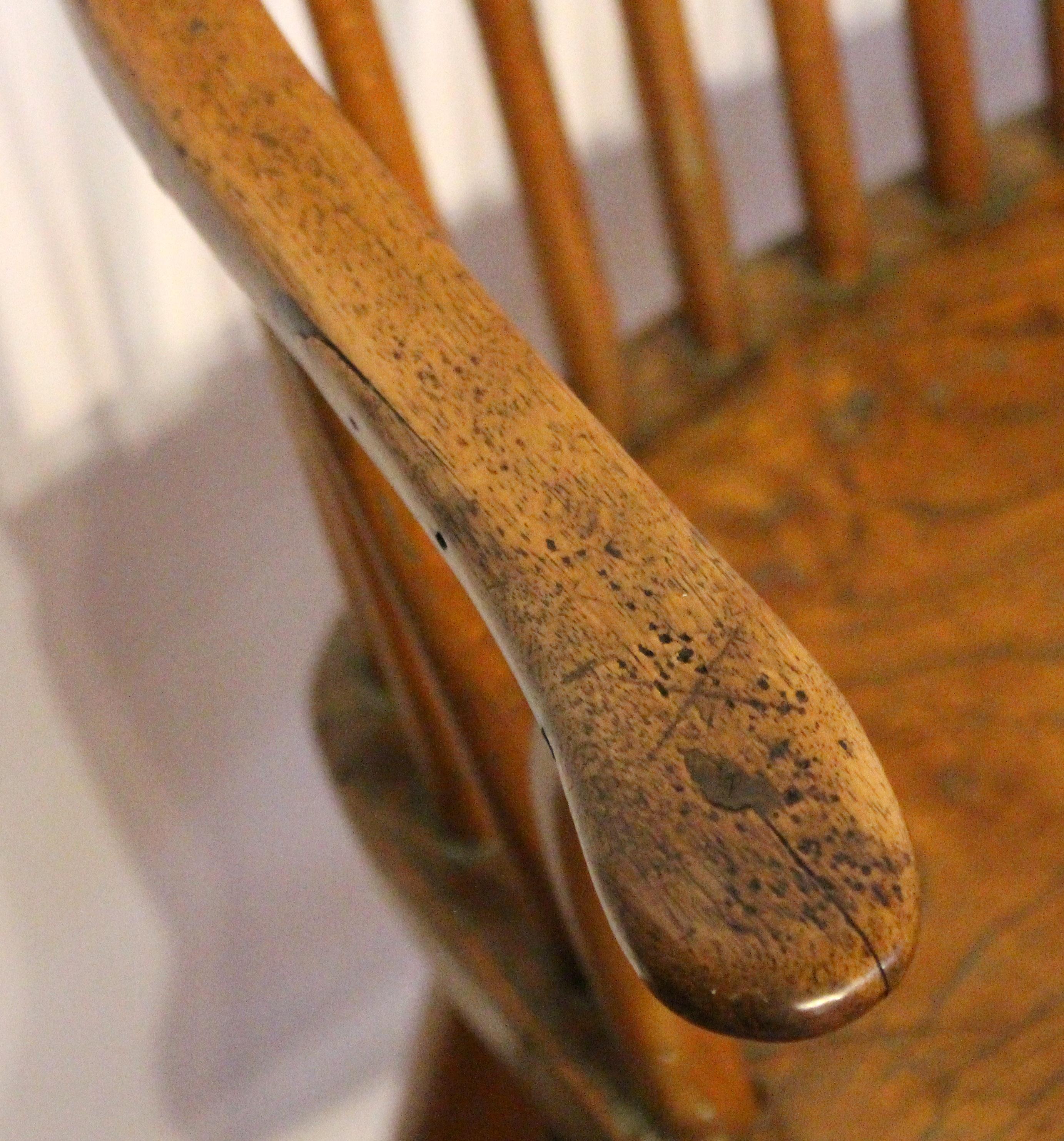 Wood Late 18th Century, Windsor Armchair from Dorset, England